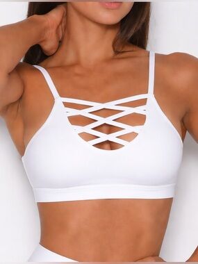 Bombshell Sportswear Cross My Heart Bra